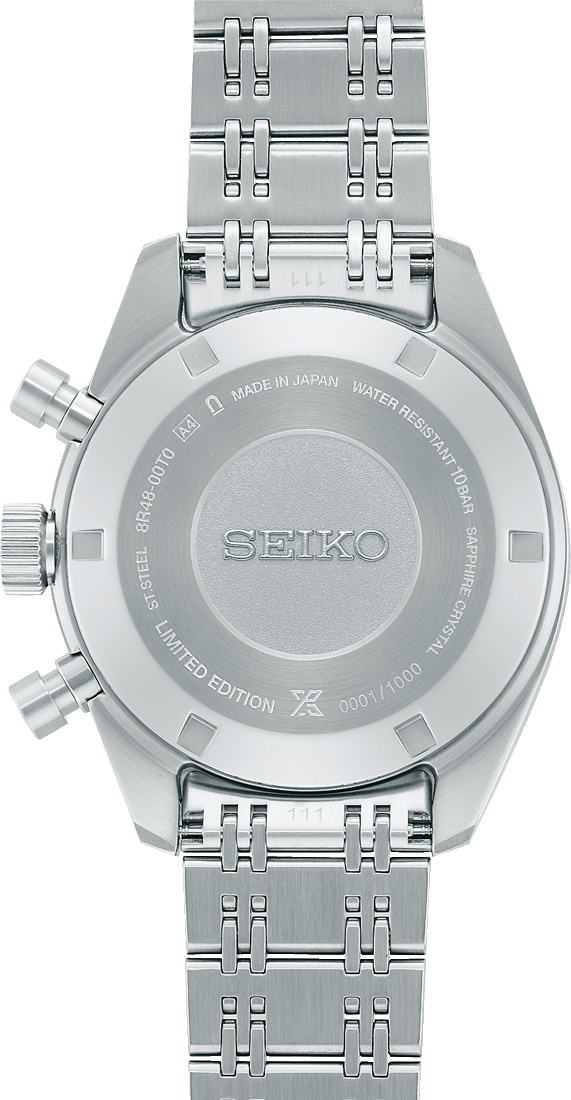 Seiko Prospex Automatic Speedtimer SRQ049J1 Yedek Kordonlu Limited Edition