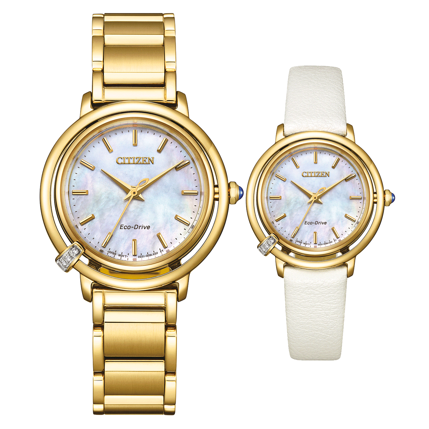 Citizen Eco-Drive EM1092-64D Yedek Kayışlı Kadın Kol Saati