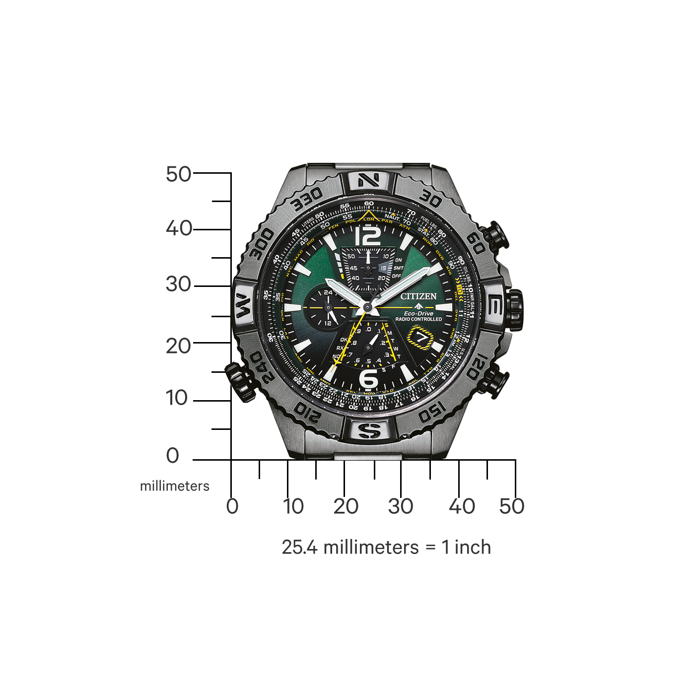 Citizen Eco-Drive Promaster Navihawk AT8227-56X Erkek Kol Saati