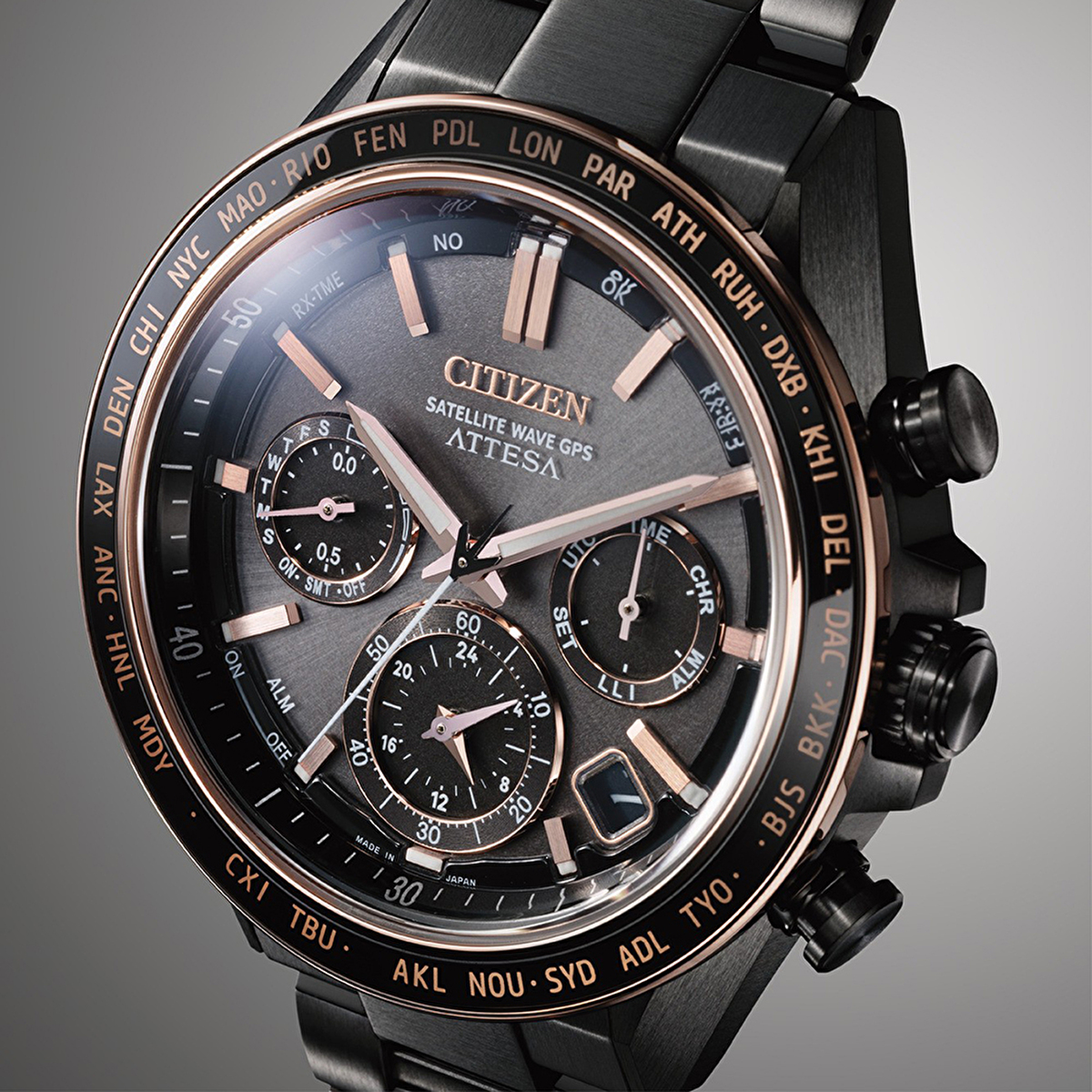 Citizen Eco-Drive Attesa Satellite Wave CC4074-61W Erkek Kol Saati