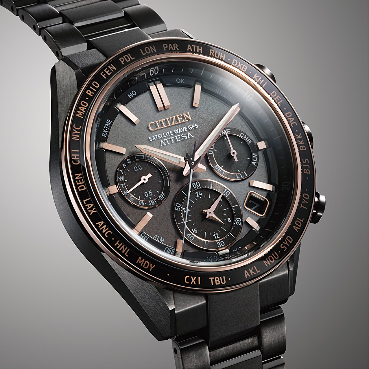 Citizen Eco-Drive Attesa Satellite Wave CC4074-61W Erkek Kol Saati