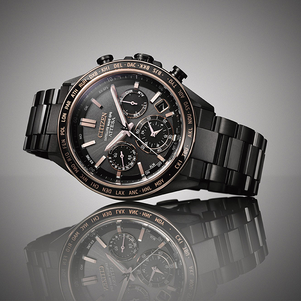 Citizen Eco-Drive Attesa Satellite Wave CC4074-61W Erkek Kol Saati