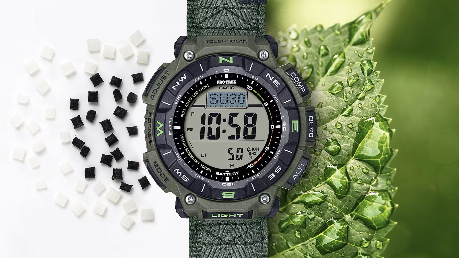 Casio Pro-Trek PRG-340B-3DR Erkek Kol Saati