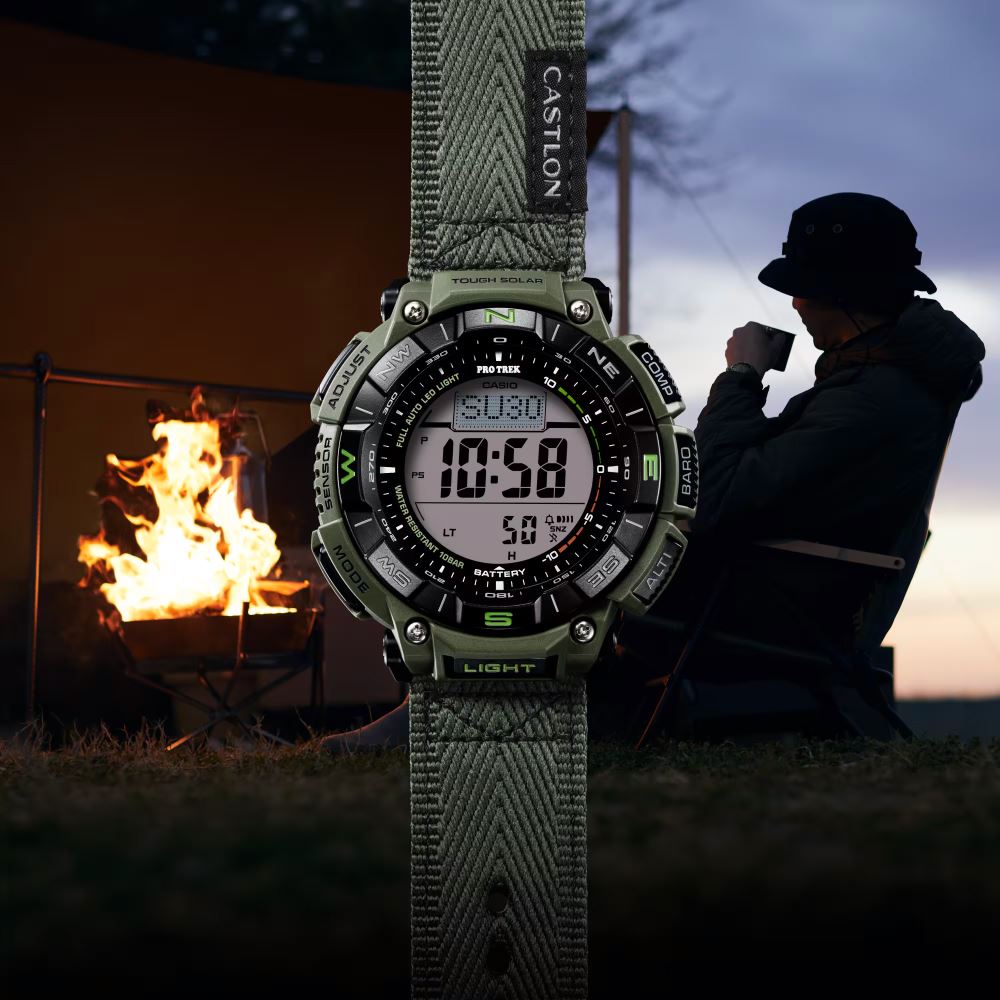 Casio Pro-Trek PRG-340B-3DR Erkek Kol Saati
