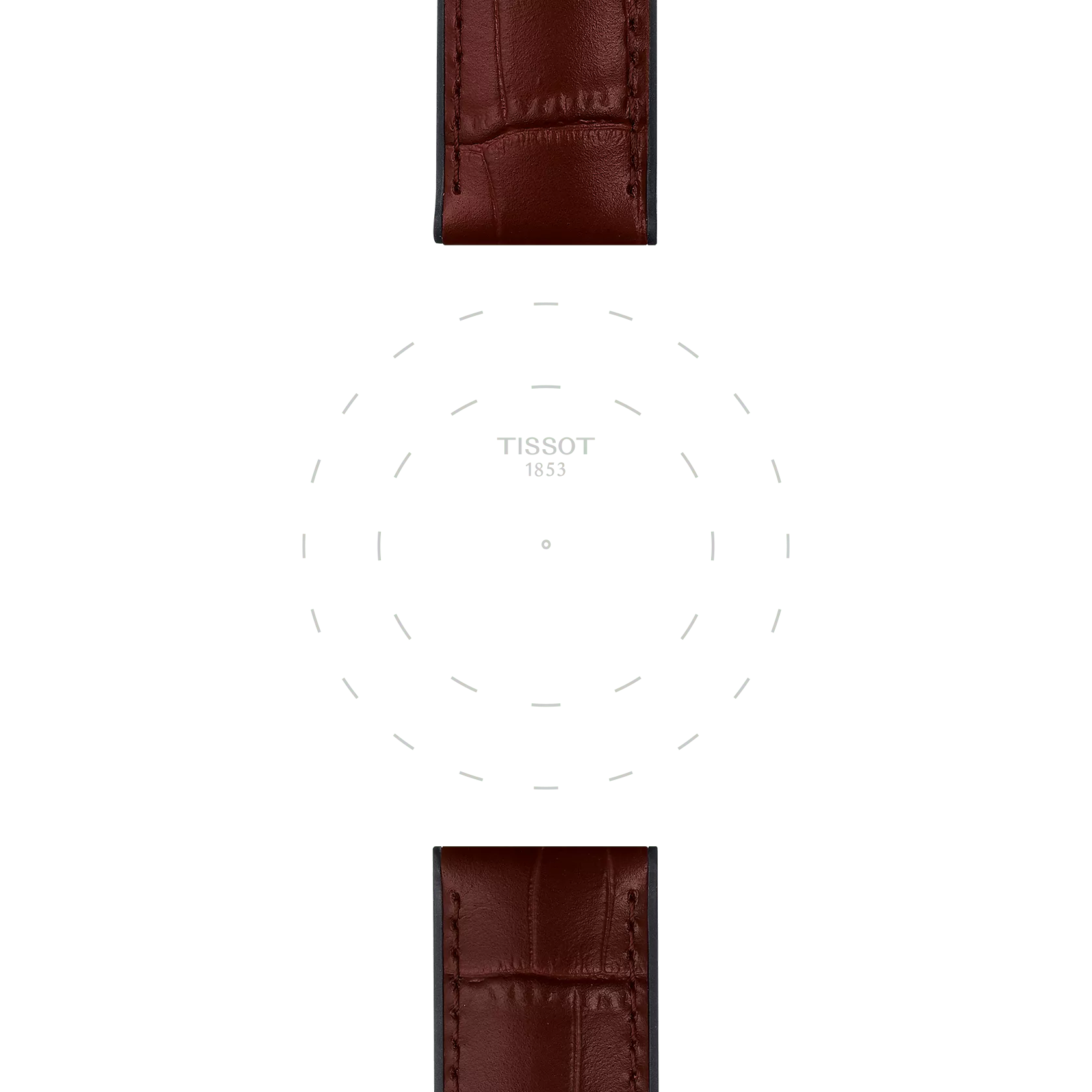 Tissot T852046767 Kahverengi Deri Kordon 22 mm
