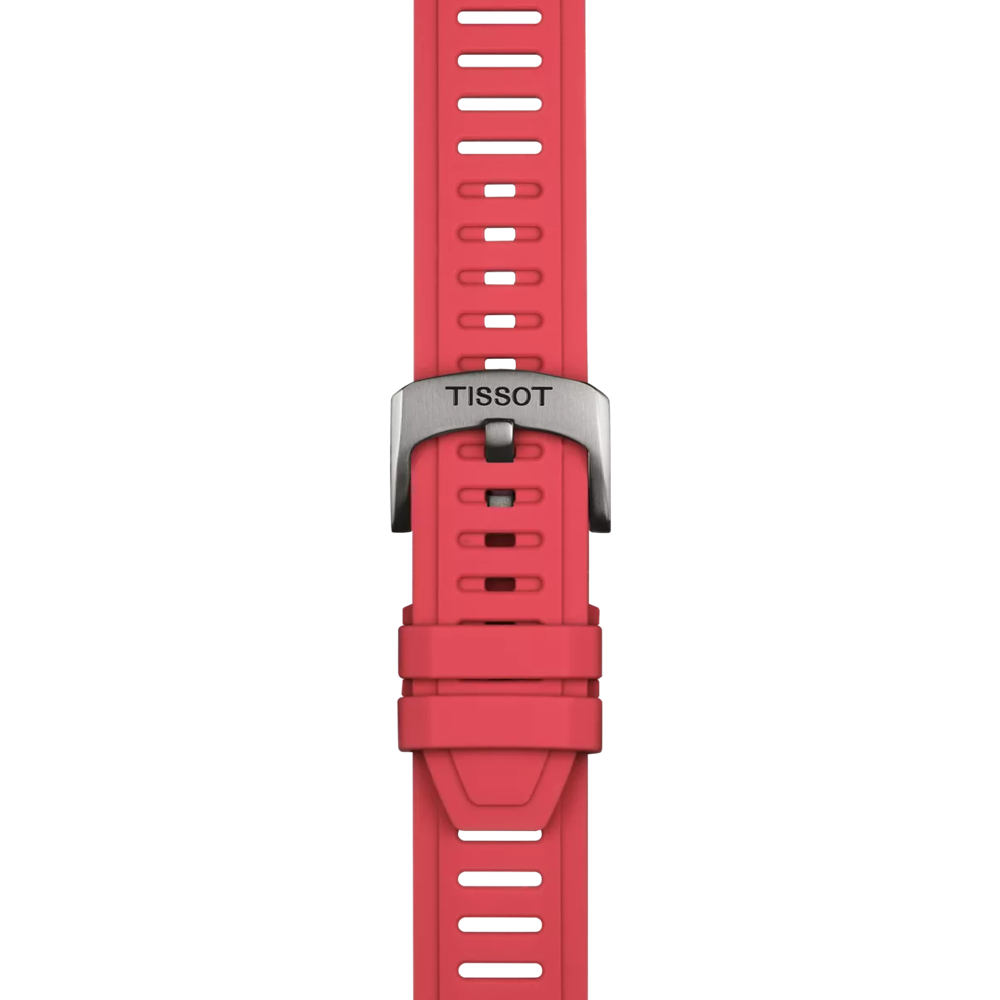 Tissot T852049243 Kırmızı Silikon Kordon 21 mm