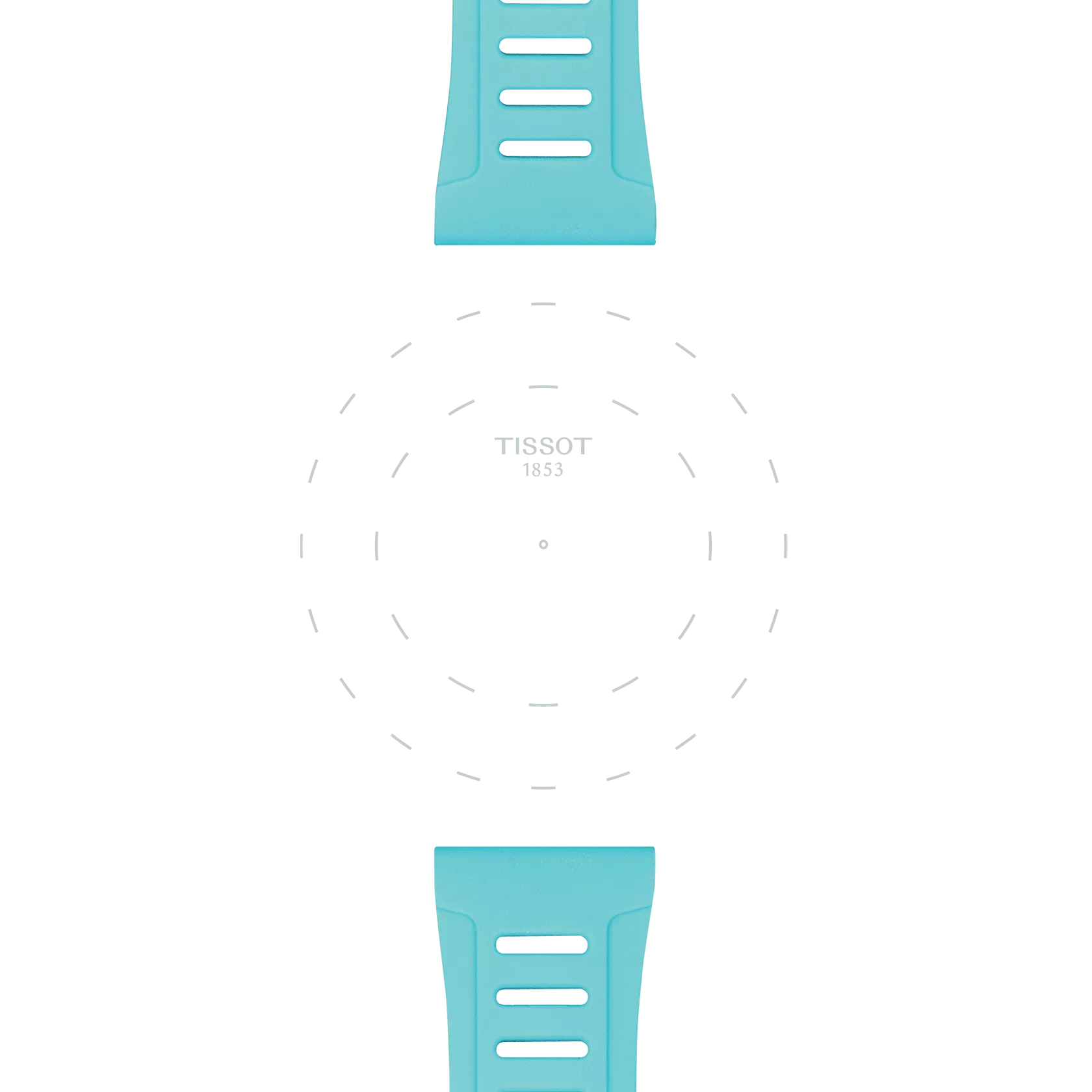 Tissot T852049243 Mavi Silikon Kordon 21 mm