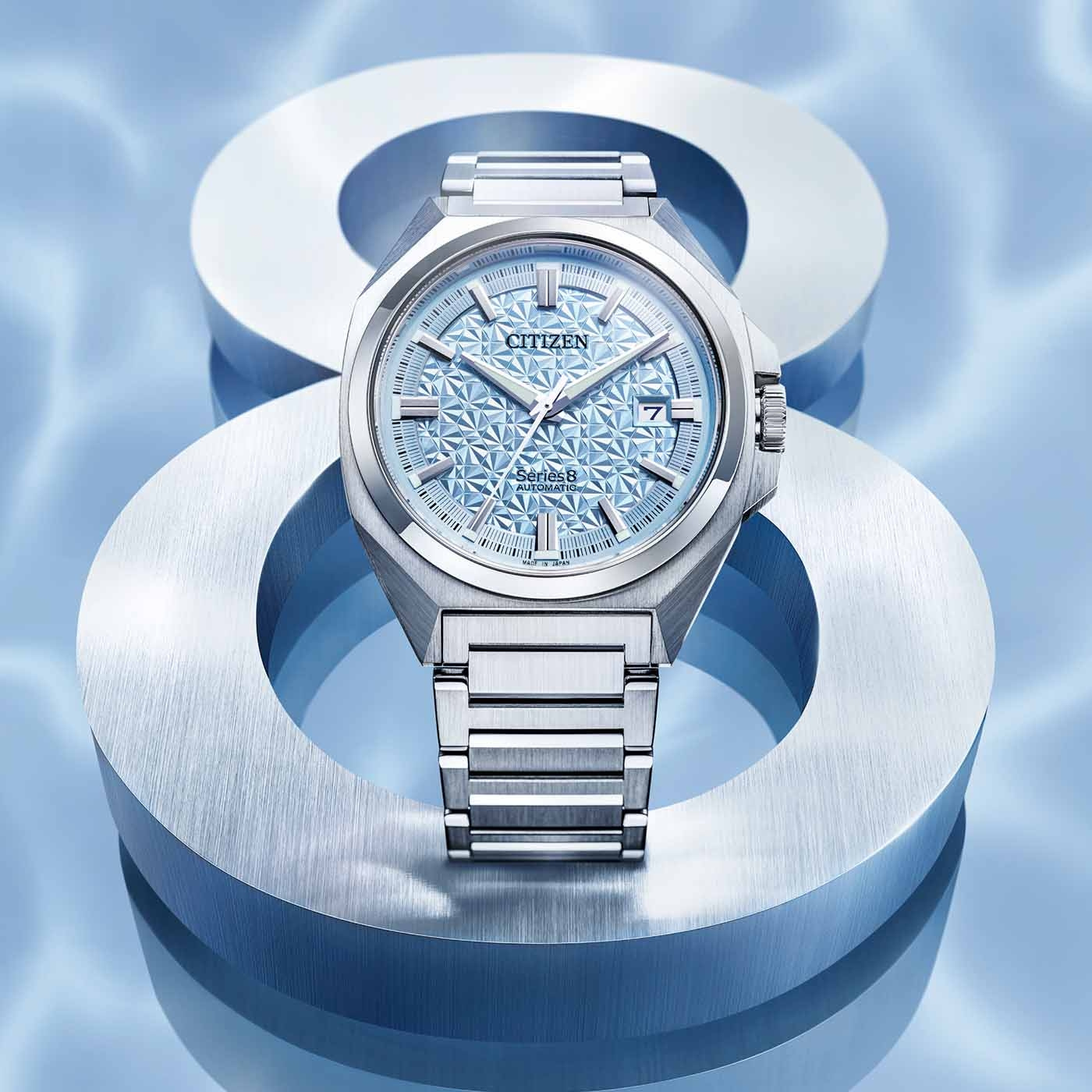 Citizen Series 8 Ice Blue Limitli Üretim NB6051-59L Erkek Kol Saati