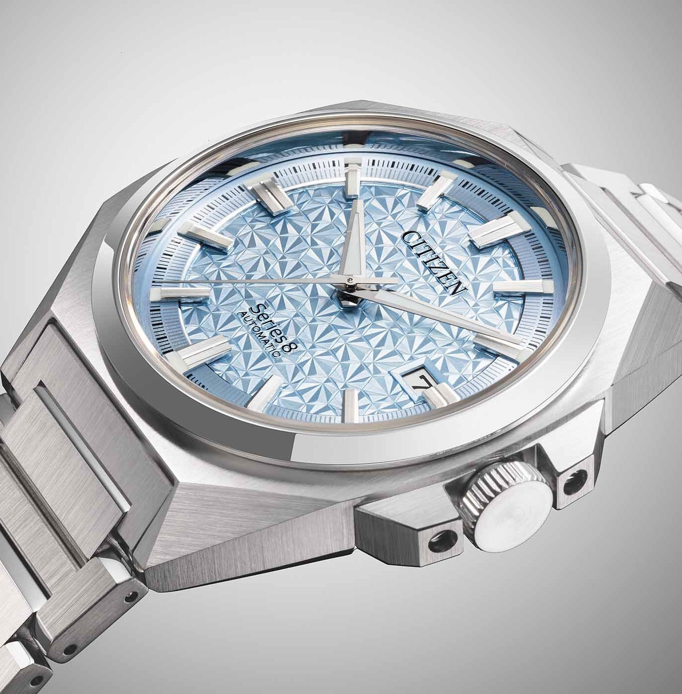 Citizen Series 8 Ice Blue Limitli Üretim NB6051-59L Erkek Kol Saati