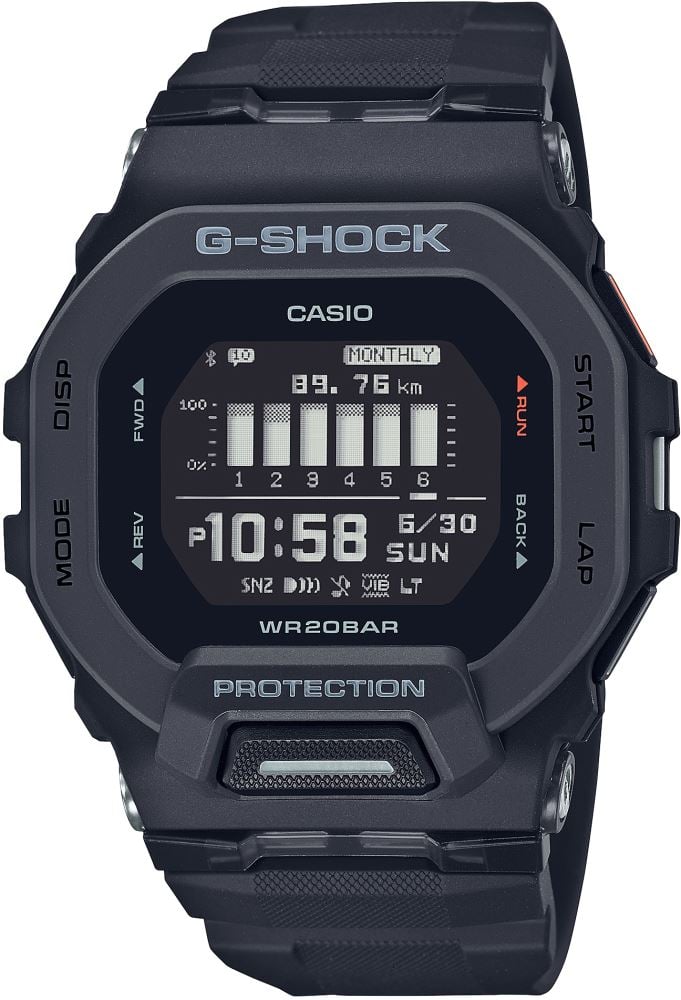 Casio G-SHOCK GBD-200-1DR Bluetooth Bağlantılı Kol Saati
