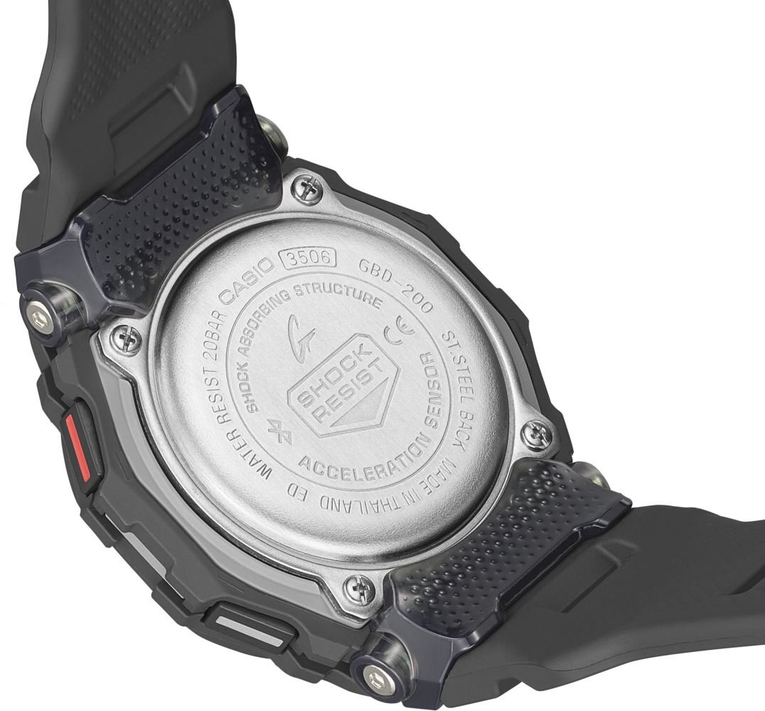 Casio G-SHOCK GBD-200-1DR Bluetooth Bağlantılı Kol Saati