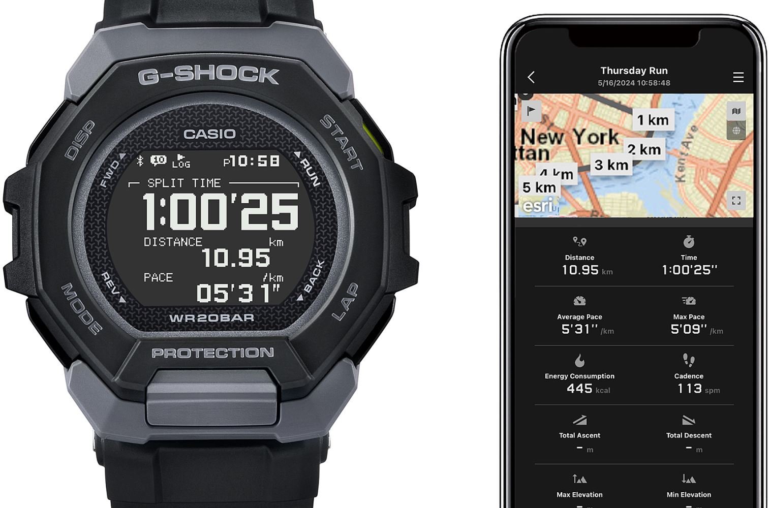 Casio G-SHOCK GBD-300-1DR Bluetooth Bağlantılı Kol Saati
