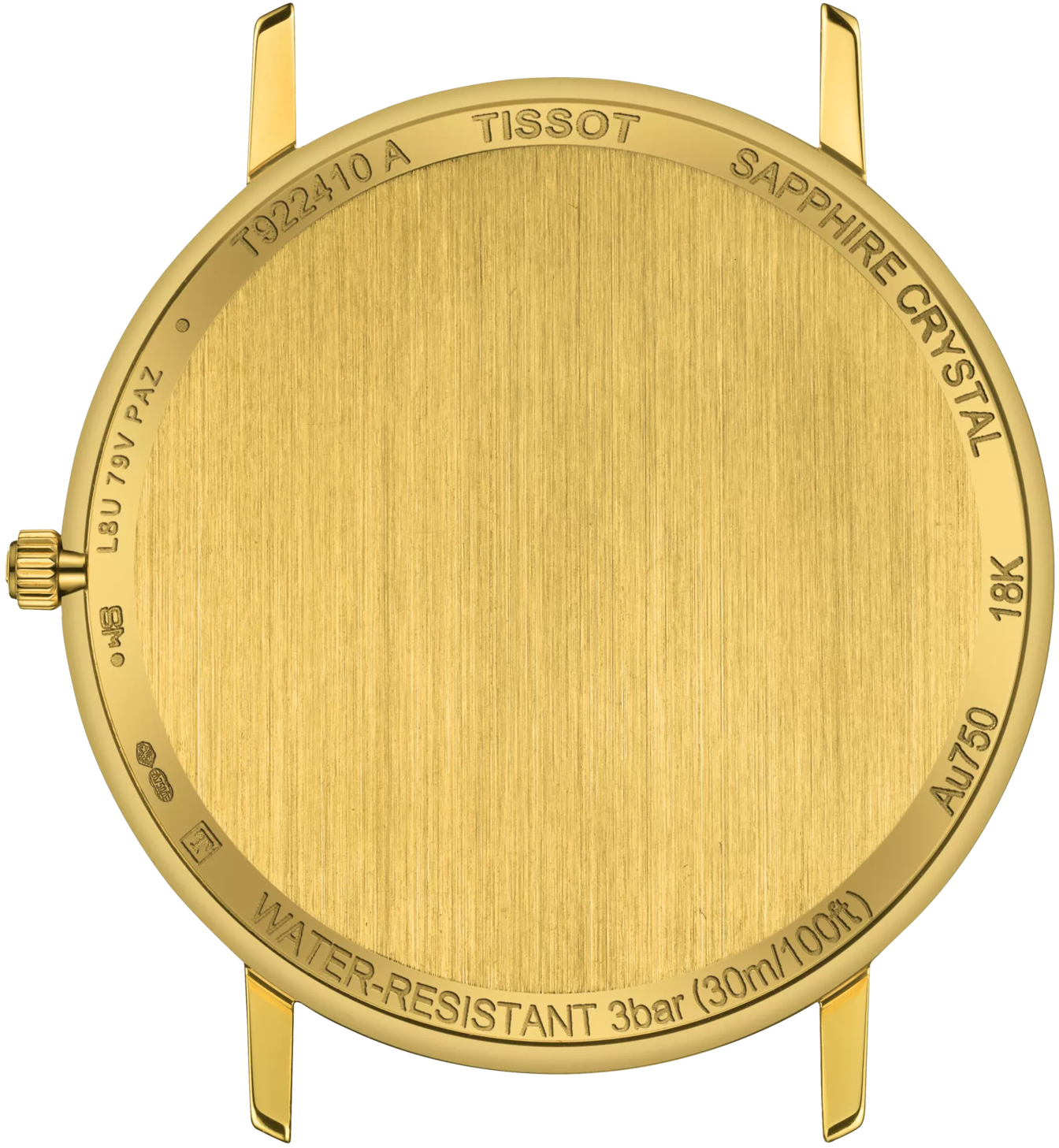 Tissot Goldrun Sapphire 18K Gold T922.410.16.011.00 Erkek Kol Saati