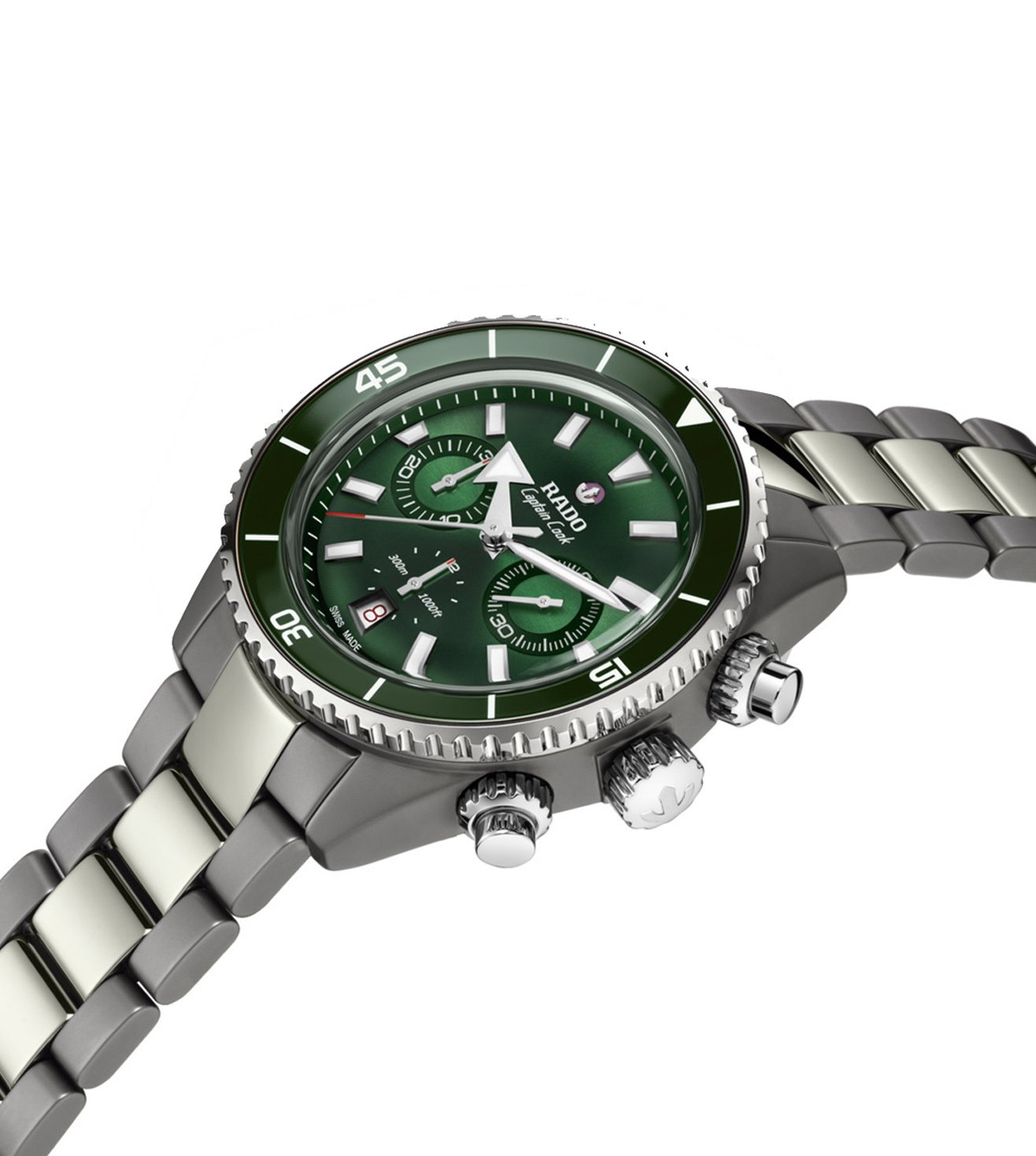 Rado Captain Cook High-Tech Ceramic Automatic Chronograph R32189313 Erkek Kol Saati