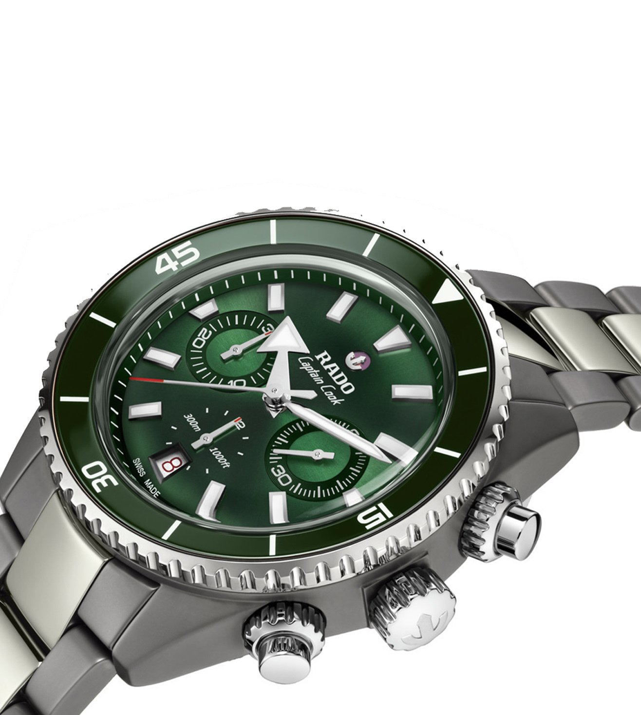 Rado Captain Cook High-Tech Ceramic Automatic Chronograph R32189313 Erkek Kol Saati