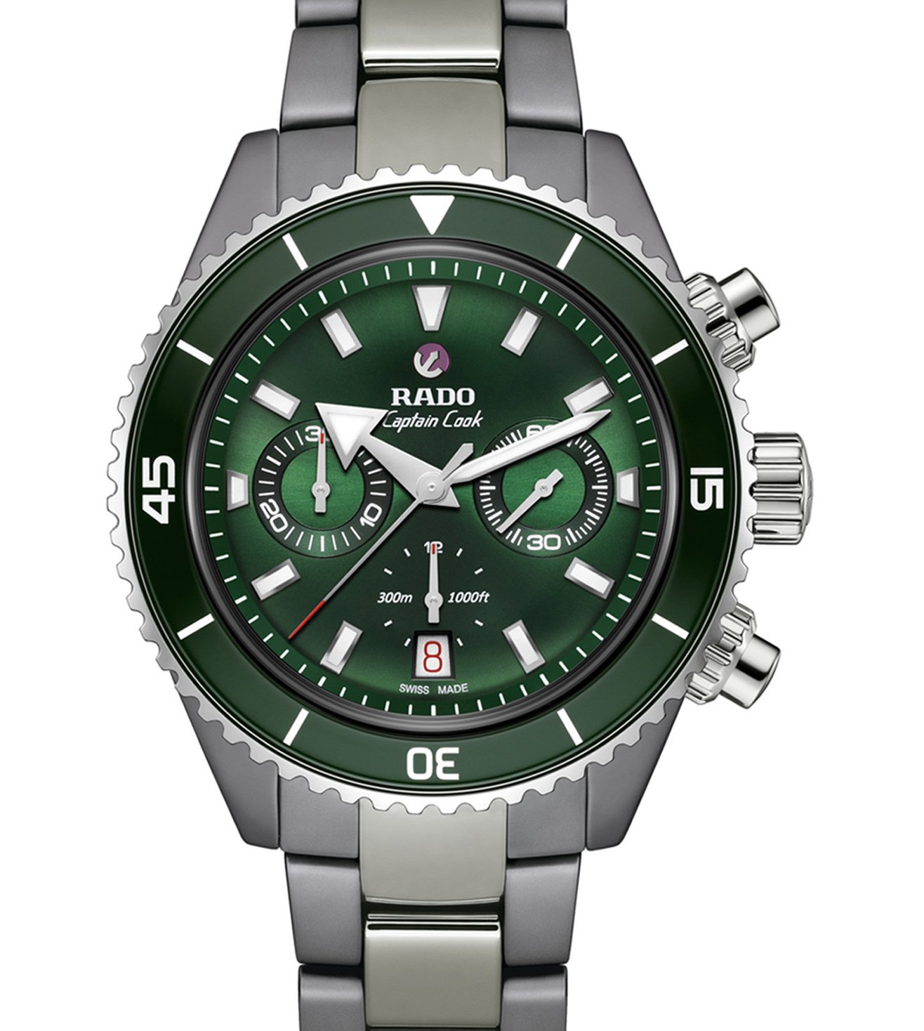 Rado Captain Cook High-Tech Ceramic Automatic Chronograph R32189313 Erkek Kol Saati
