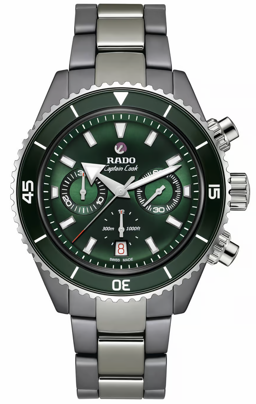 Rado Captain Cook High-Tech Ceramic Automatic Chronograph R32189313 Erkek Kol Saati