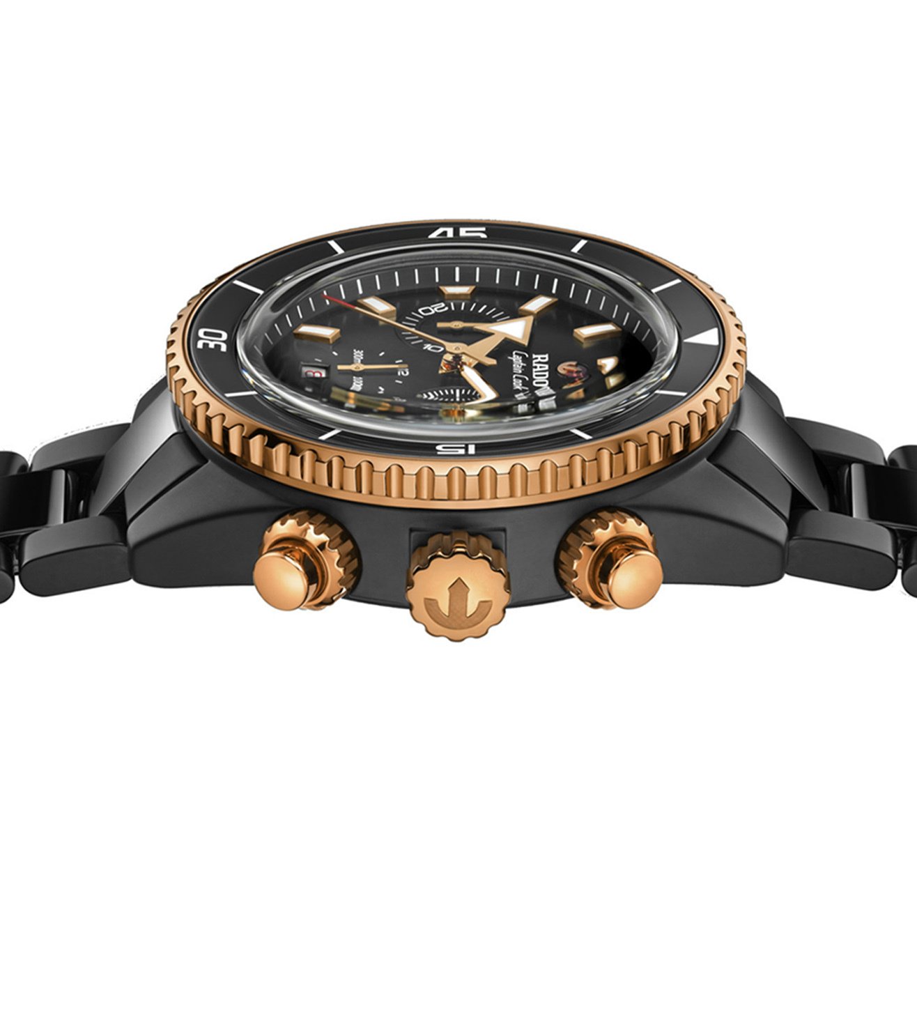 Rado Captain Cook High-Tech Ceramic Automatic Chronograph R32190153 Erkek Kol Saati