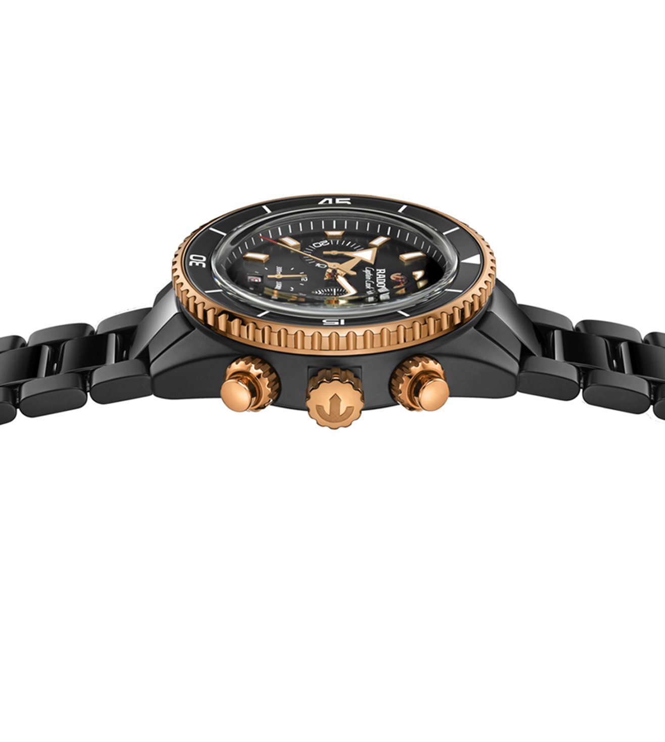 Rado Captain Cook High-Tech Ceramic Automatic Chronograph R32190153 Erkek Kol Saati
