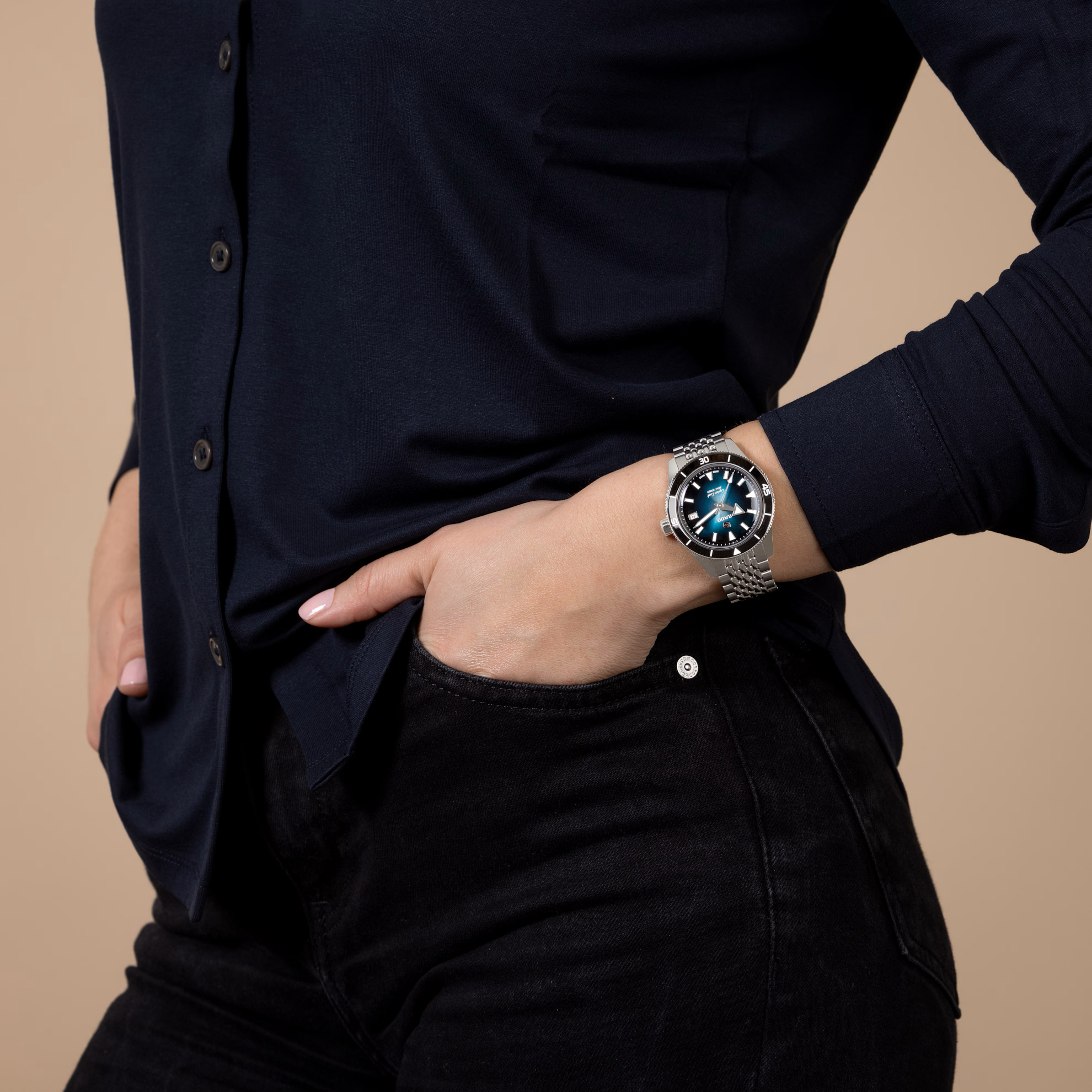 Rado Captain Cook Automatic R32223213 Erkek Kol Saati
