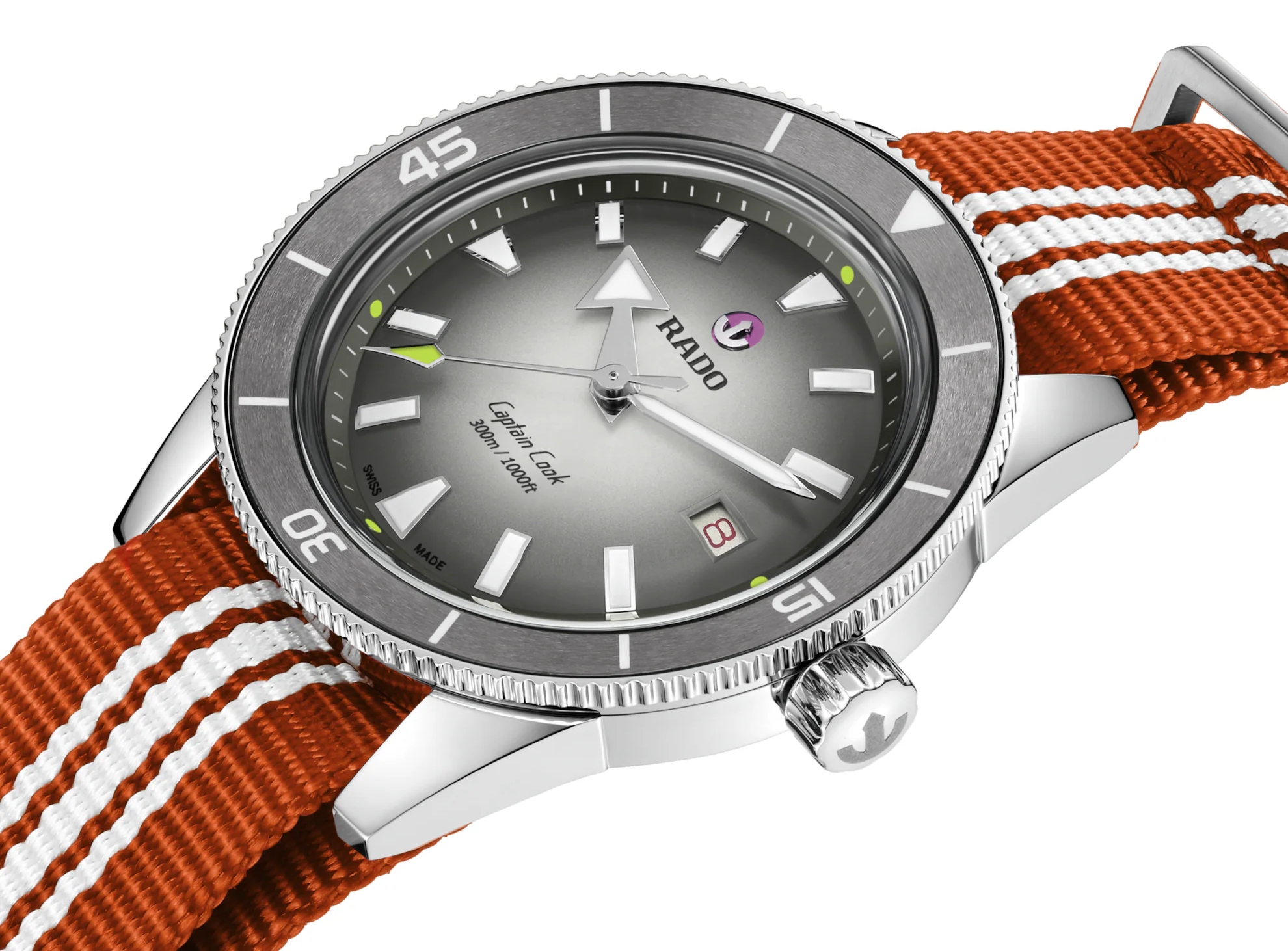 Rado Captain Cook X Tennis Limited Edition R32222108 Kol Saati