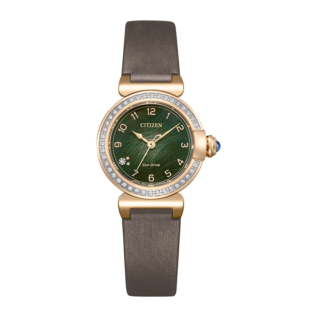 Citizen Eco-Drive EM1123-62X Pırlantalı ve Yedek Kordonlu Kadın Kol Saati