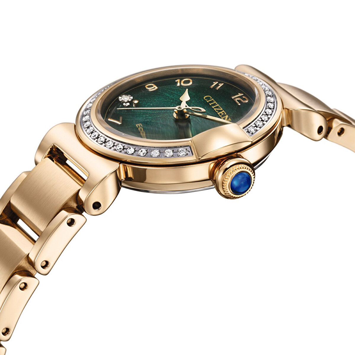 Citizen Eco-Drive EM1123-62X Pırlantalı ve Yedek Kordonlu Kadın Kol Saati