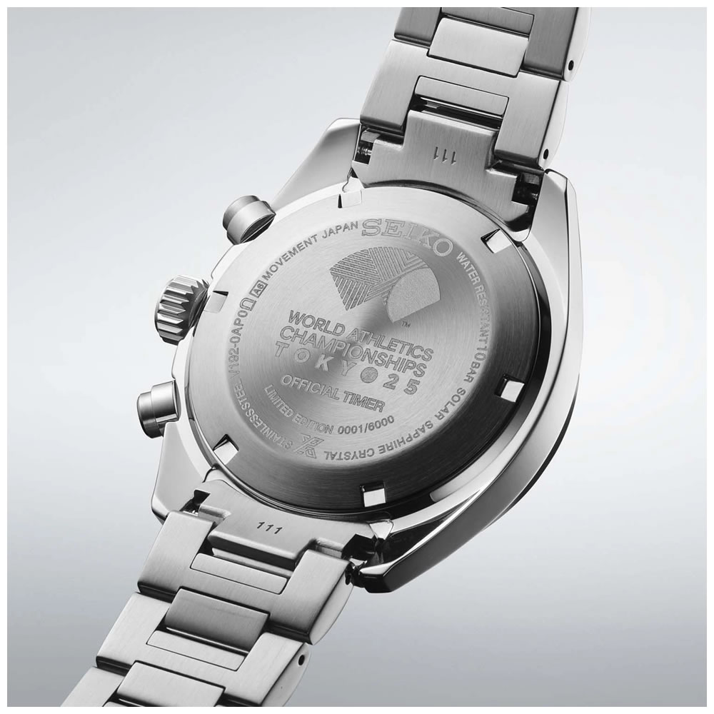 Seiko Prospex Speedtimer World Athletics Championships Tokyo 25  SSC955P1 Limited Edition