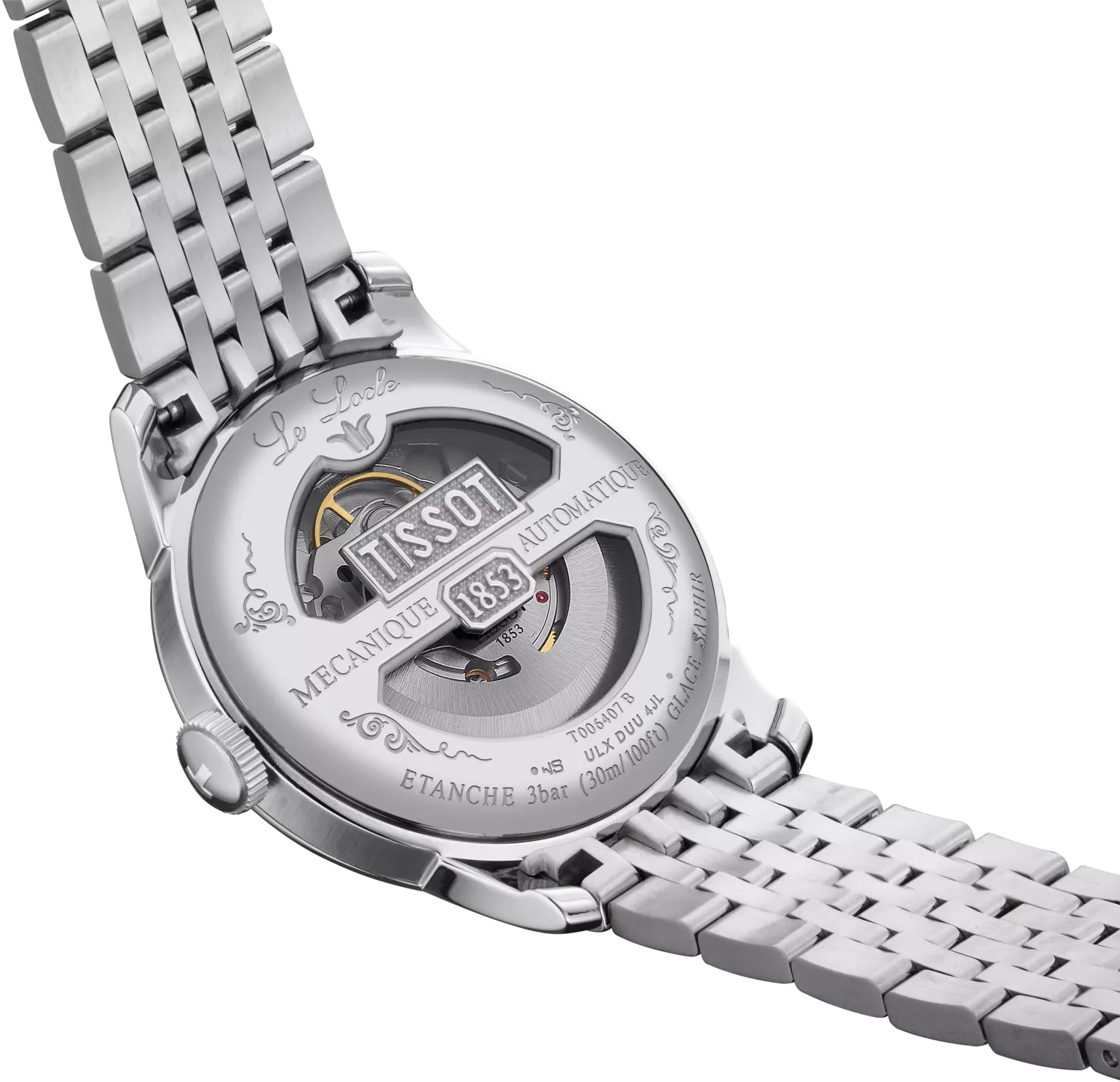 Tissot Le Locle Powermatic 80 T006.407.11.033.03 Yedek Kordonlu Erkek Kol Saati