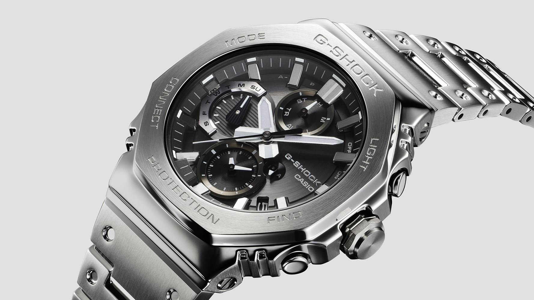 Casio G-SHOCK Premium Solar GMC-B2100D-1ADR Bluetooth Bağlantılı Kol Saati