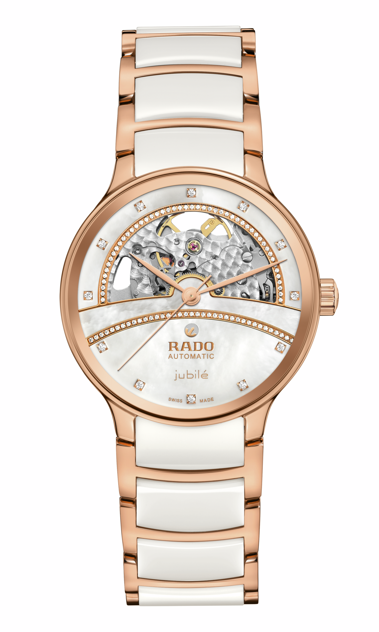 Rado Centrix Automatic Diamonds Open Heart R30029932 Kadın Kol Saati