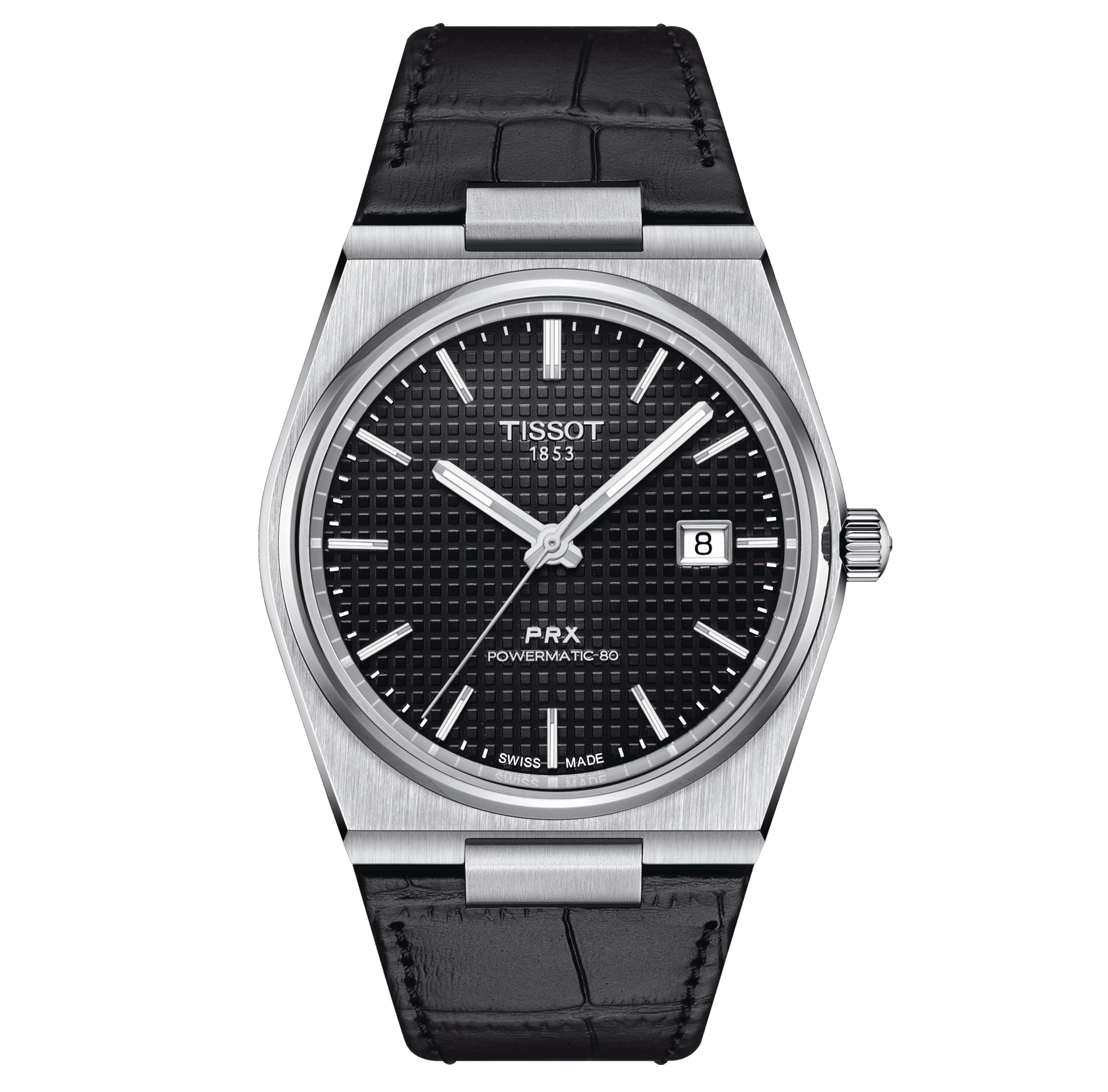 Tissot Prx T600047562 Siyah Deri Kordon