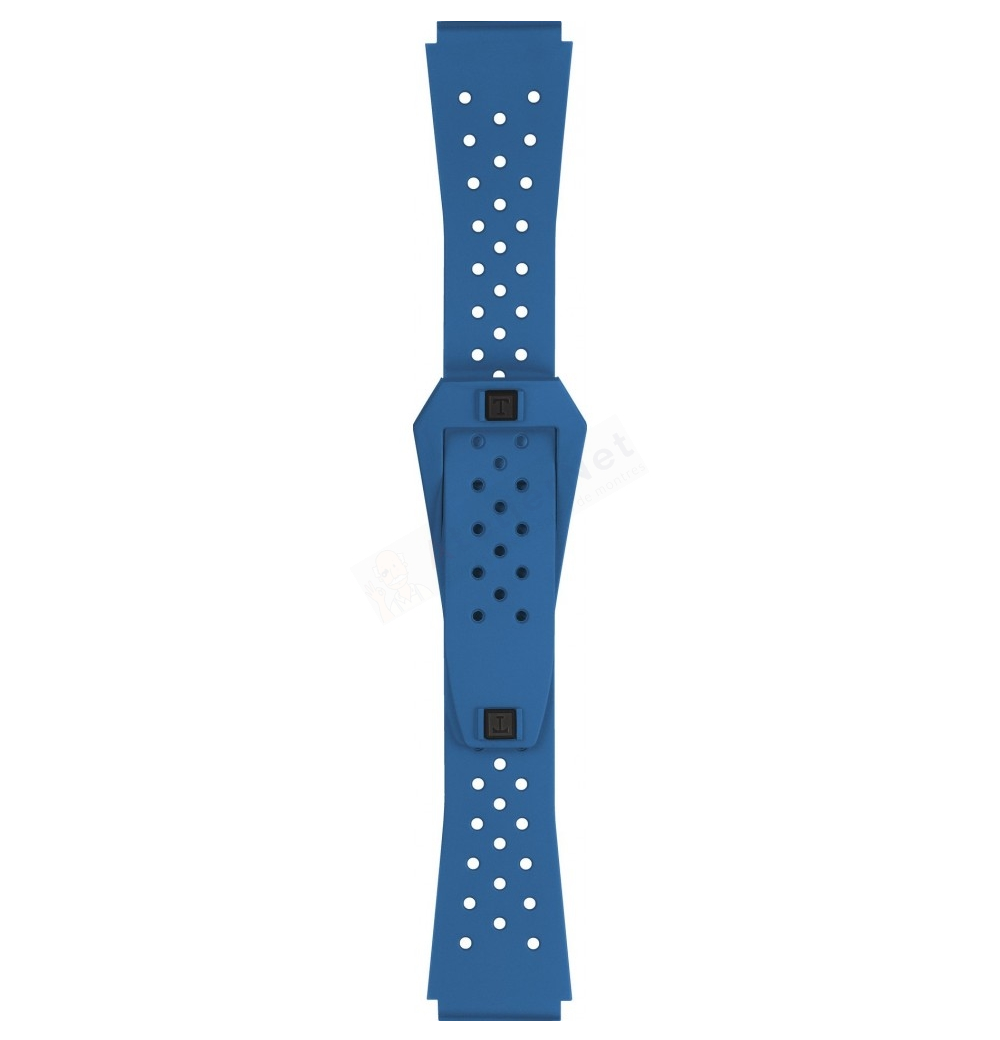 Tissot Sideral T603048858 (T145407) Mavi Kauçuk Kordon