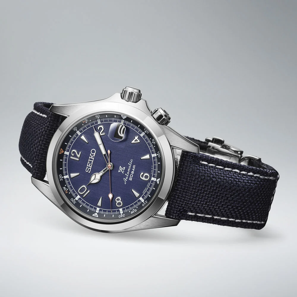 Seiko Prospex Automatic  Alpinist Night Sky European Exclusive Limited Edition SPB531J1 Yedek Kordonlu Erkek Kol Saati