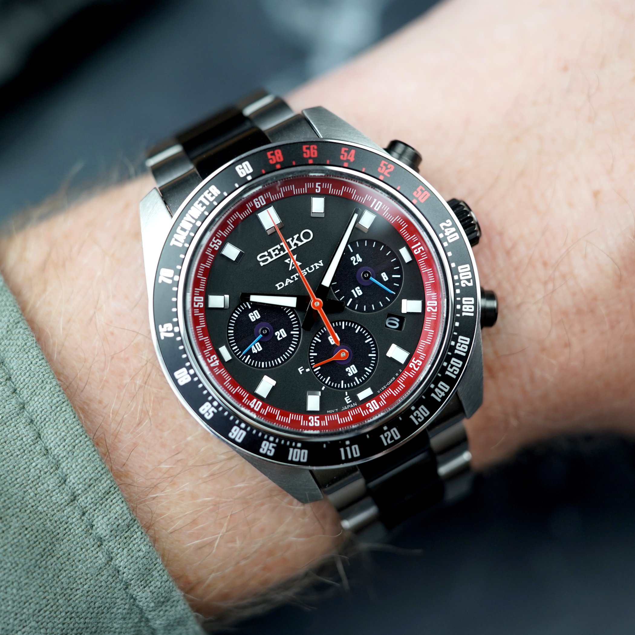 Seiko Prospex Solar Speedtimer x DATSUN Fairlady Z - SSC957P1 Limited Edition Erkek Kol Saati