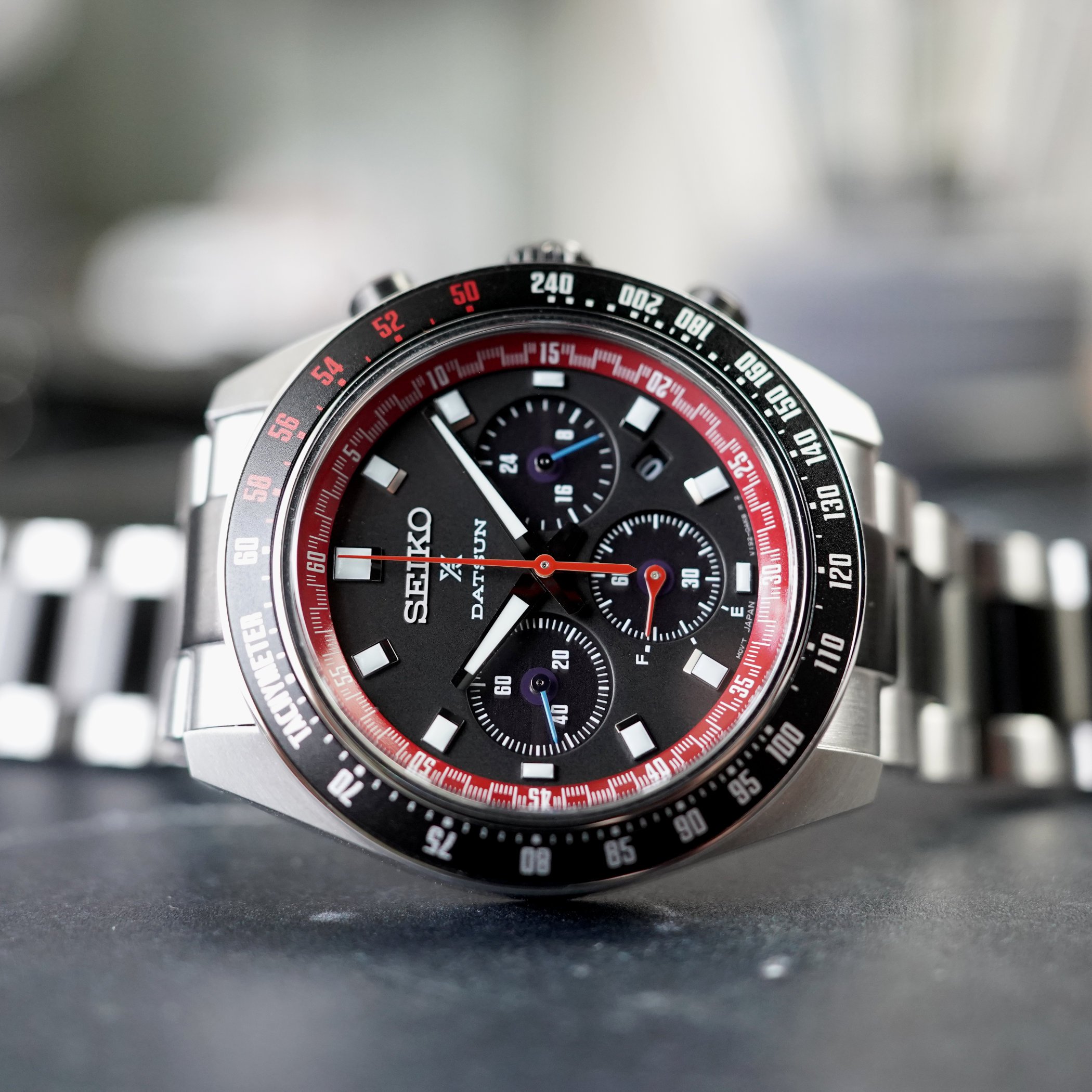 Seiko Prospex Solar Speedtimer x DATSUN Fairlady Z - SSC957P1 Limited Edition Erkek Kol Saati