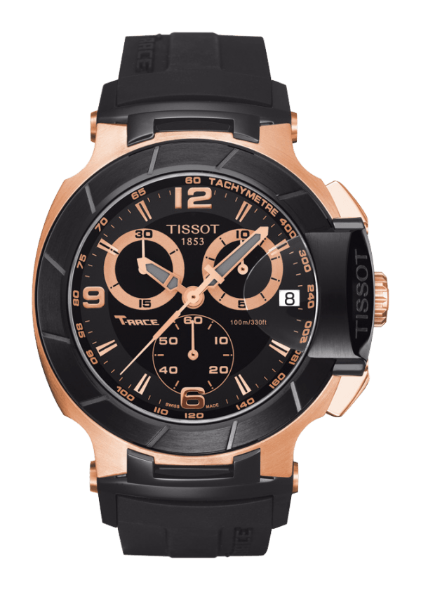 Tissot T-Race T610029696 (T048417) Siyah Kauçuk Kordon