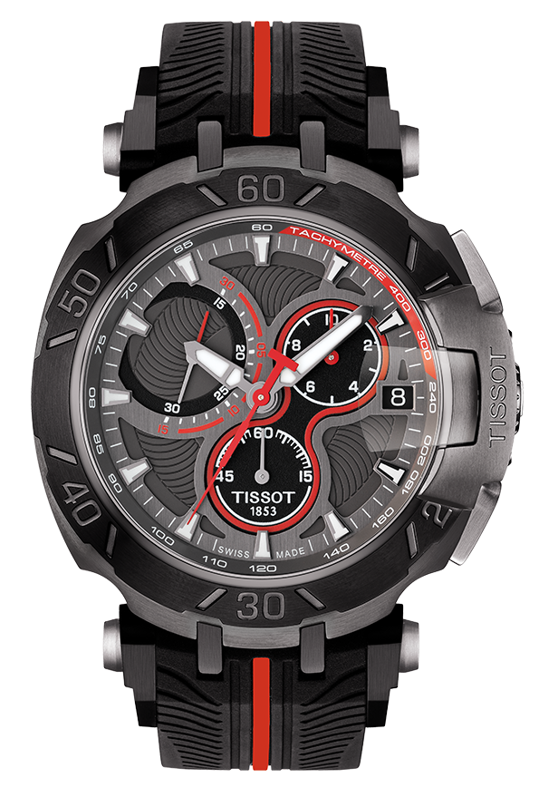 Tissot T-Race T603040173 (T092427) Siyah Kauçuk Kordon (Tokasız)