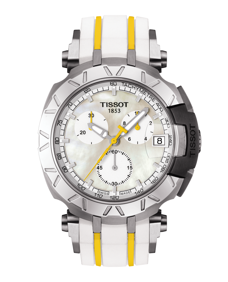 Tissot T-Race T610039651 (T092427) Beyaz Kauçuk Kordon