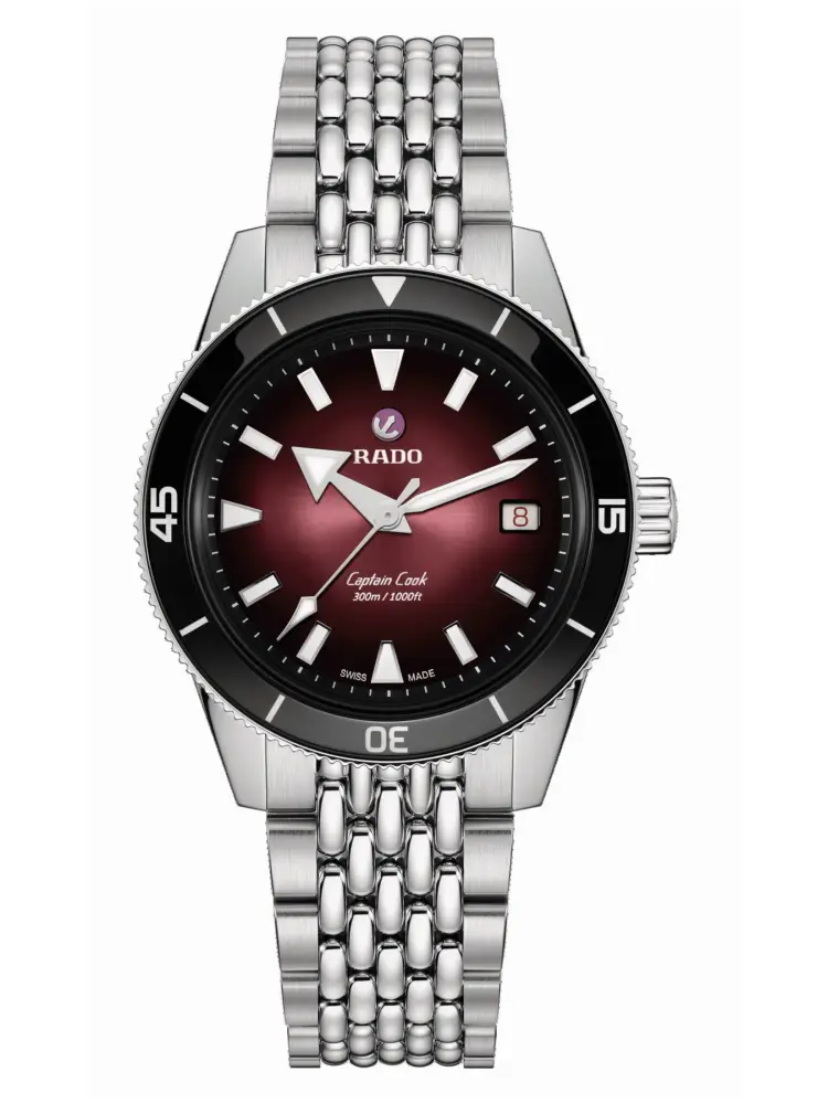 Rado Captain Cook Automatic R32223408 Yedek Kordonlu Erkek Kol Saati