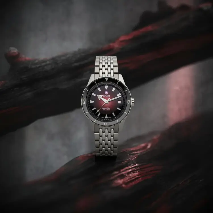Rado Captain Cook Automatic R32223408 Yedek Kordonlu Erkek Kol Saati