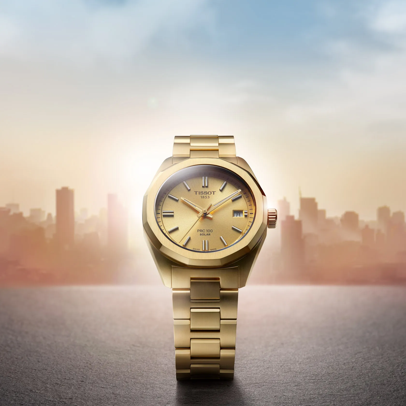 Tissot PRC 100 Solar T151.822.33.021.00 Kadın Kol Saati