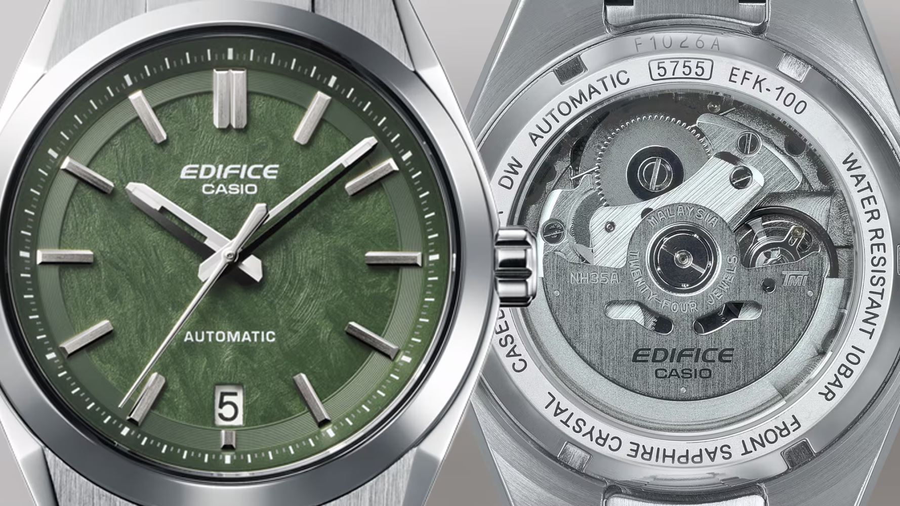 Casio Edifice Automatic EFK-100D-3ADR Erkek Kol Saati