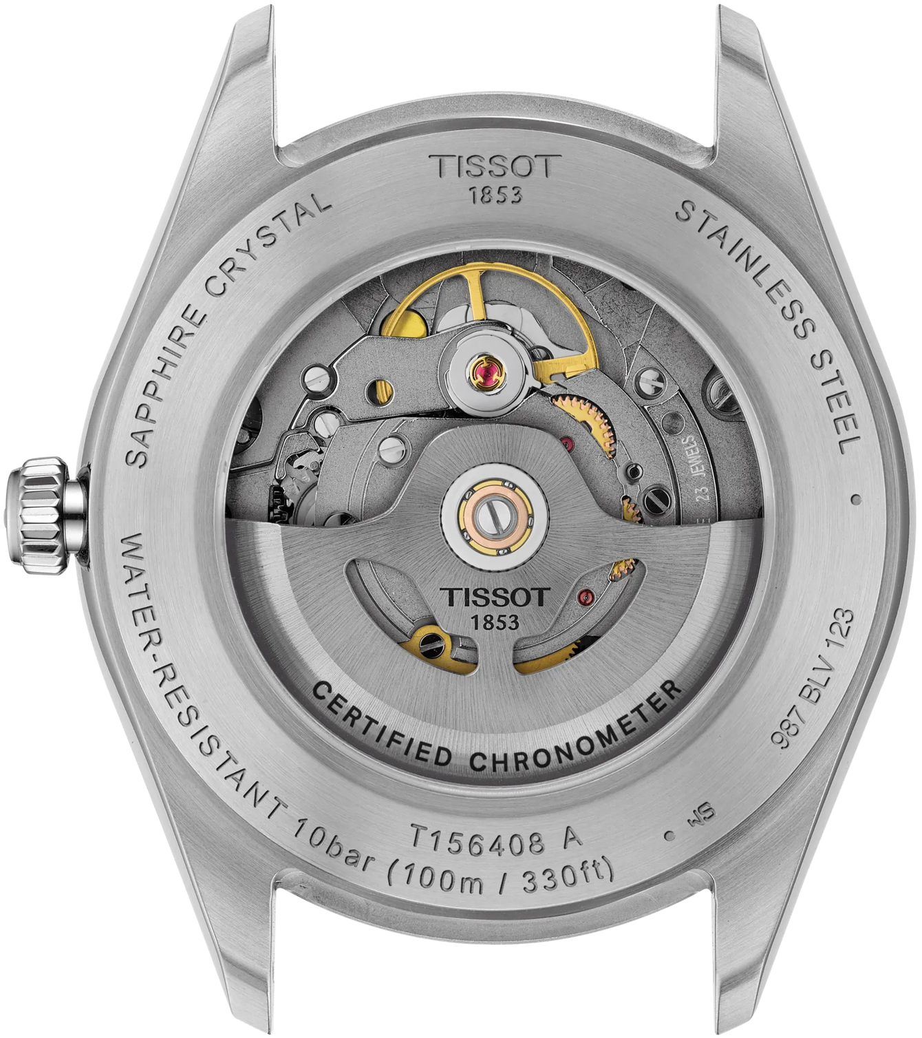 Tissot Ballede Powermatic 80 COSC T156.408.11.043.00 Erkek Kol Saati