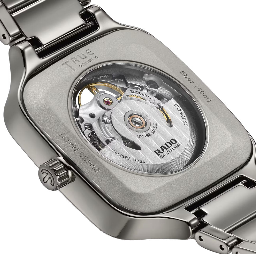 Rado True Square Automatic Open Heart Sparkling R27083722 Erkek Kol Saati