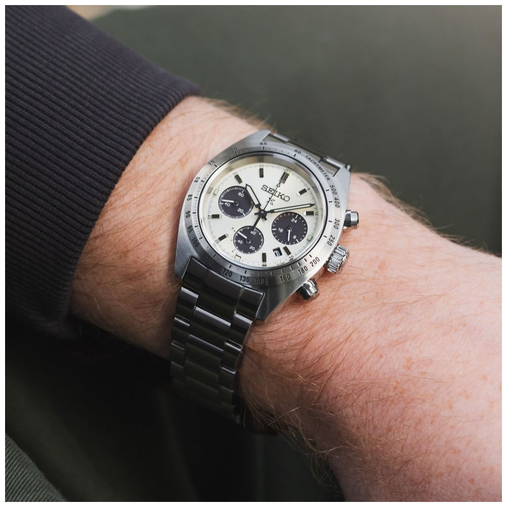 Seiko Prospex Solar Speedtimer SSC959P1 Limited Edition Yedek Kordonlu Erkek Kol Saati