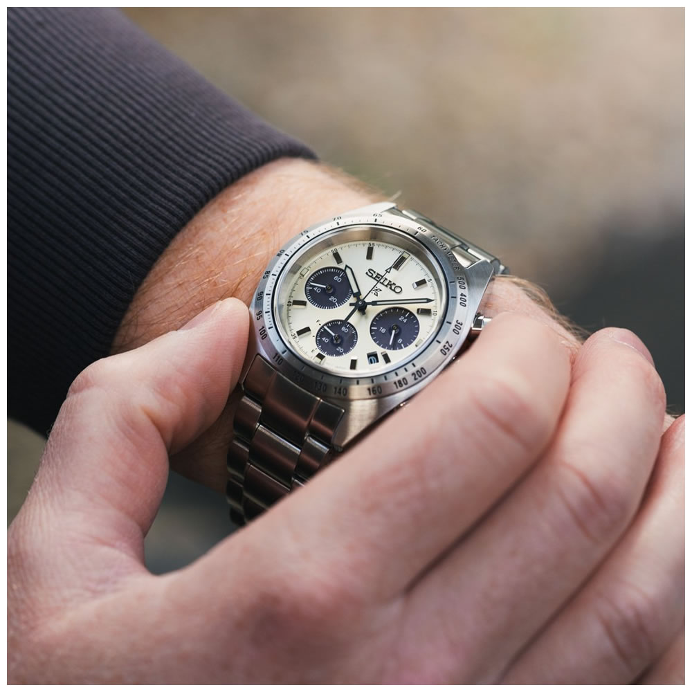 Seiko Prospex Solar Speedtimer SSC959P1 Limited Edition Yedek Kordonlu Erkek Kol Saati