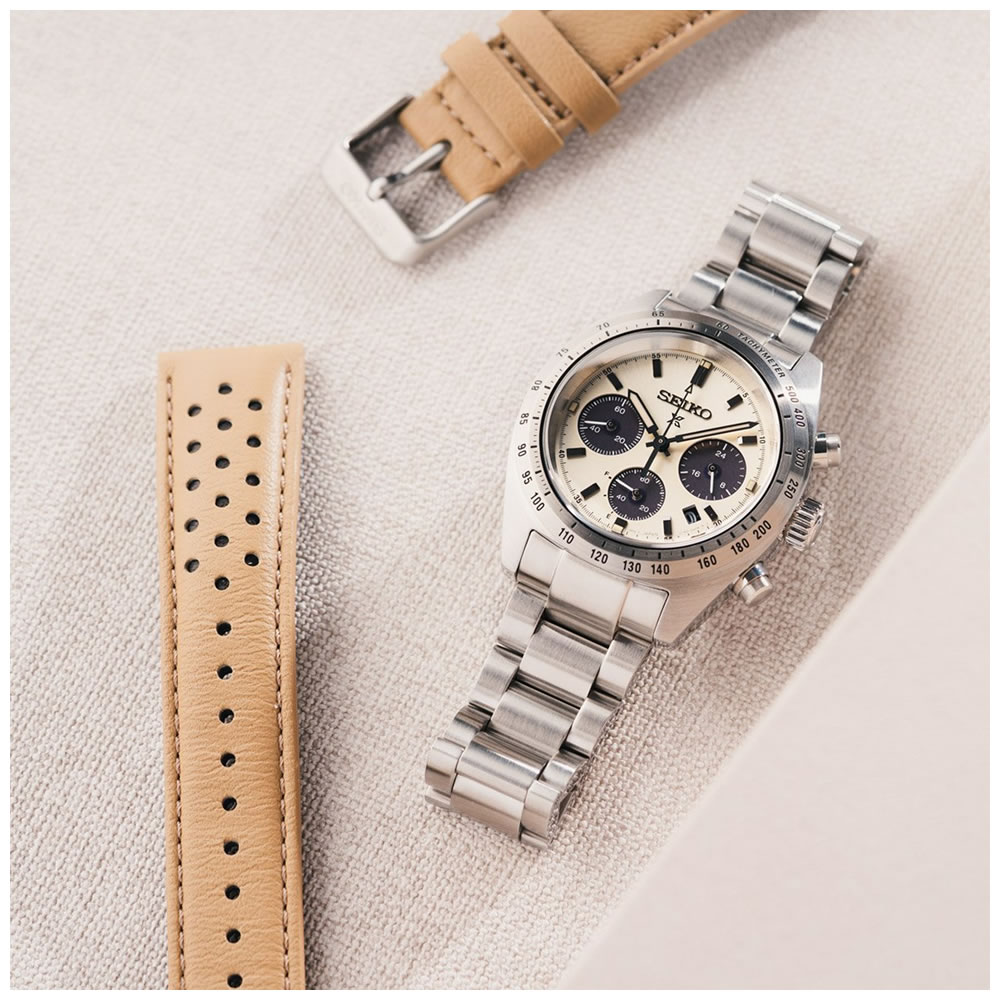 Seiko Prospex Solar Speedtimer SSC959P1 Limited Edition Yedek Kordonlu Erkek Kol Saati