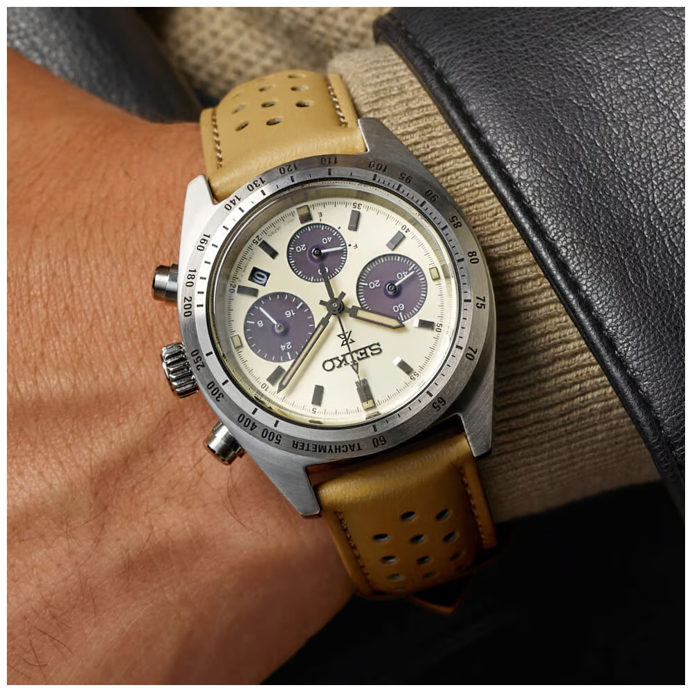 Seiko Prospex Solar Speedtimer SSC959P1 Limited Edition Yedek Kordonlu Erkek Kol Saati