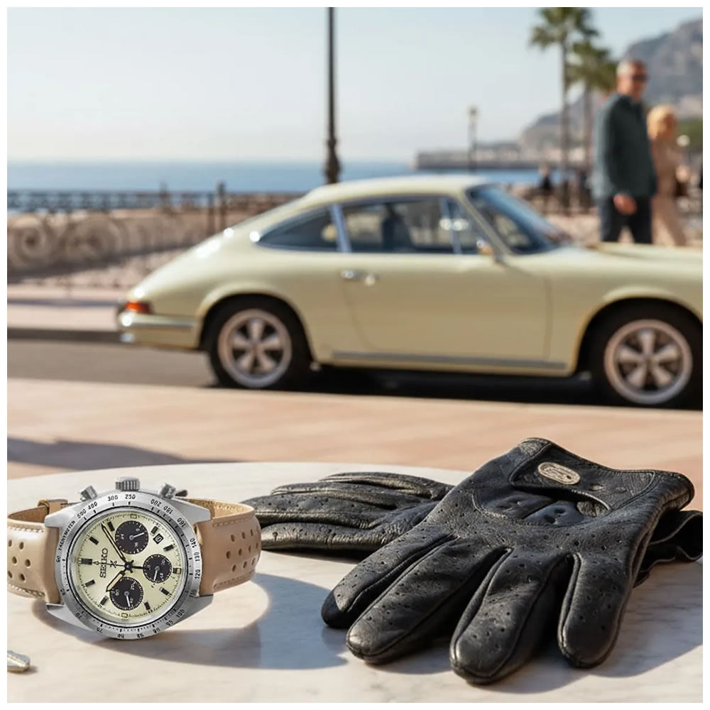 Seiko Prospex Solar Speedtimer SSC959P1 Limited Edition Yedek Kordonlu Erkek Kol Saati
